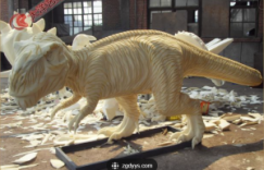 《仿真恐龙：历史文化价值的重塑与传承》